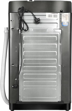 Haier 7 KG Oceanus wave drum, Softfall techonology Fully Automatic Top Load Washing Machine Grey (HWM70-708BKNZP)-4
