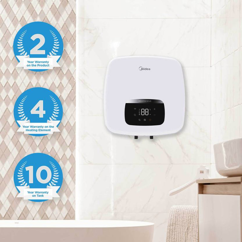 Midea MWH25-20EVN1(IN)W 25 L Storage Water Geyser-4