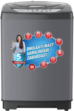 Intex 6.5 kg Fully Automatic Top Load Washing Machine Grey (FA65BGPT)-1
