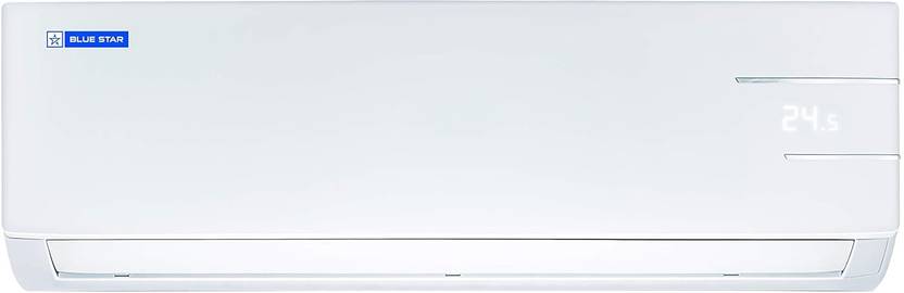 Blue Star 2023 Model 1 Ton 3 Star Split Fixed Speed AC (FB312DNU, White)