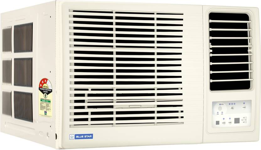 Blue Star 2024 Model 1 Ton 3 Star Window Fixed Speed AC (WFD312L, White)-2