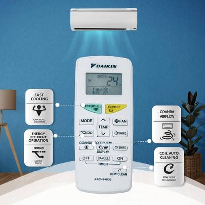 Daikin 2024 Model 1 Ton 3 Star Split Inverter AC with PM 2.5 Filter - White (MTKL35UV16WA/RKL35UV16WA, Copper Condenser)