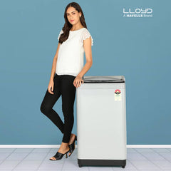 Lloyd by Havells 8 kg Washing Machine Fully Automatic Top Load Grey (GLWMT80GLGAM)-2