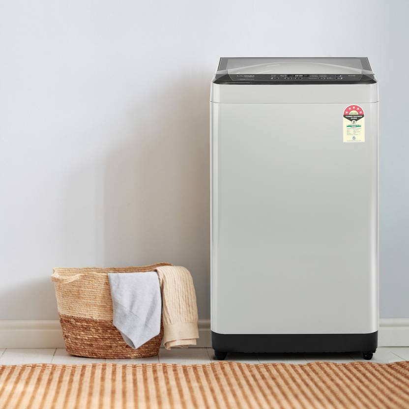 Lloyd by Havells 8 kg Washing Machine Fully Automatic Top Load Grey (GLWMT80GLGAM)