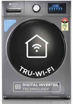 Motorola 10.5 kg 5 Star Smart Wi-Fi Enabled Inverter Technology Fully Automatic Front Load with In-built Heater Grey (105FLIWBM5DG)-1
