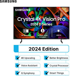 Samsung Crystal 4K Vision Pro 163 cm (65 inch) Ultra HD (4K) LED Smart Tizen TV with Bright Vision (UA65DUE76AKLXL)-2