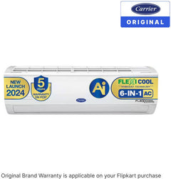 Carrier 2024 Model 1.5 Ton 5 Star Split Inverter Dual Filtration with HD & Auto Cleanser AC (CAI18ES5R34F0, White)-2