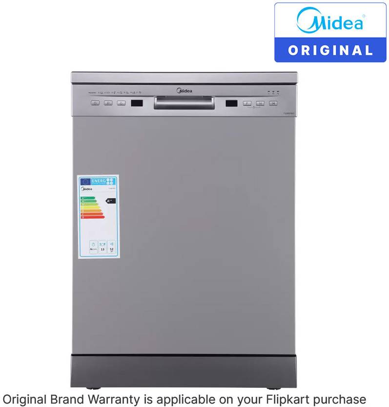 Midea TORRINO,WQP12-5201F Free Standing 13 Place Settings Intensive Kadhai Cleaning-2