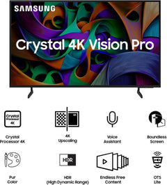 Samsung Crystal 4K Vision Pro 163 cm (65 inch) Ultra HD (4K) LED Smart Tizen TV with Bright Vision (UA65DUE76AKLXL)-3
