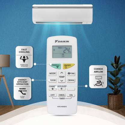 Daikin 2024 Model 0.8 Ton 3 Star Split AC - White (FTL30UV16V1/RL30UV16V1, Copper Condenser)