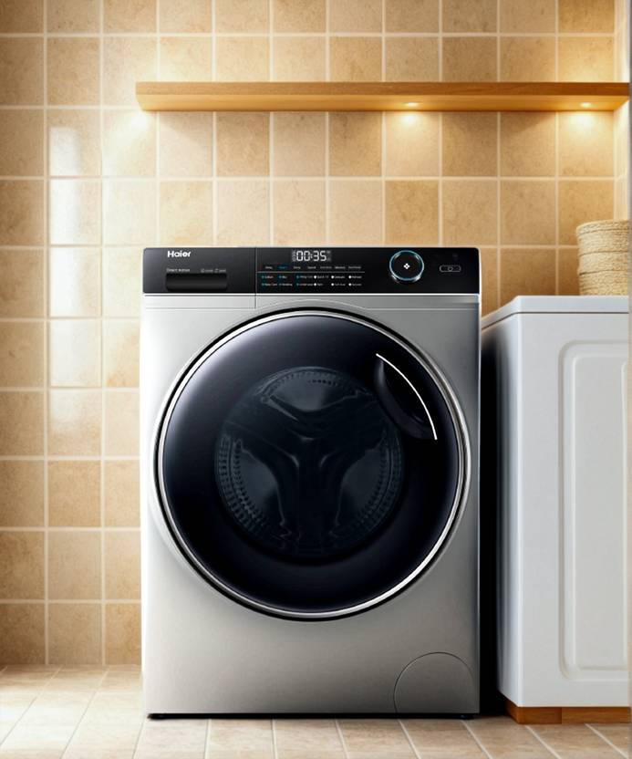Samsung 8/6 kg Washer with Dryer With Steam AI Control, Wi-Fi EnabledReady to Wear Clothes Grey (WD80T604DBX/TL)-3
