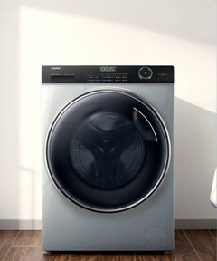 Haier 8 kg Super Drum 525, Puri steam & Refresh Fully Automatic Front Load Washing Machine with In-built Heater Grey (HW80-DM14959CS3U1)-3