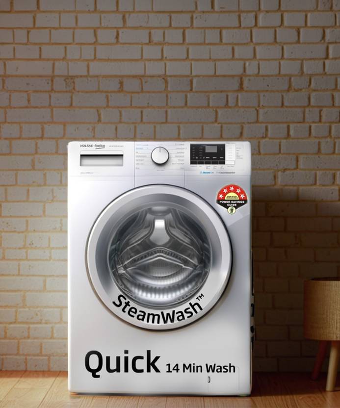 Voltas Beko by A Tata Product 8 kg 5 star Fully Automatic Front Load Washing Machine with In-built Heater White (WFL8012B7JVBKA/WXV)-3