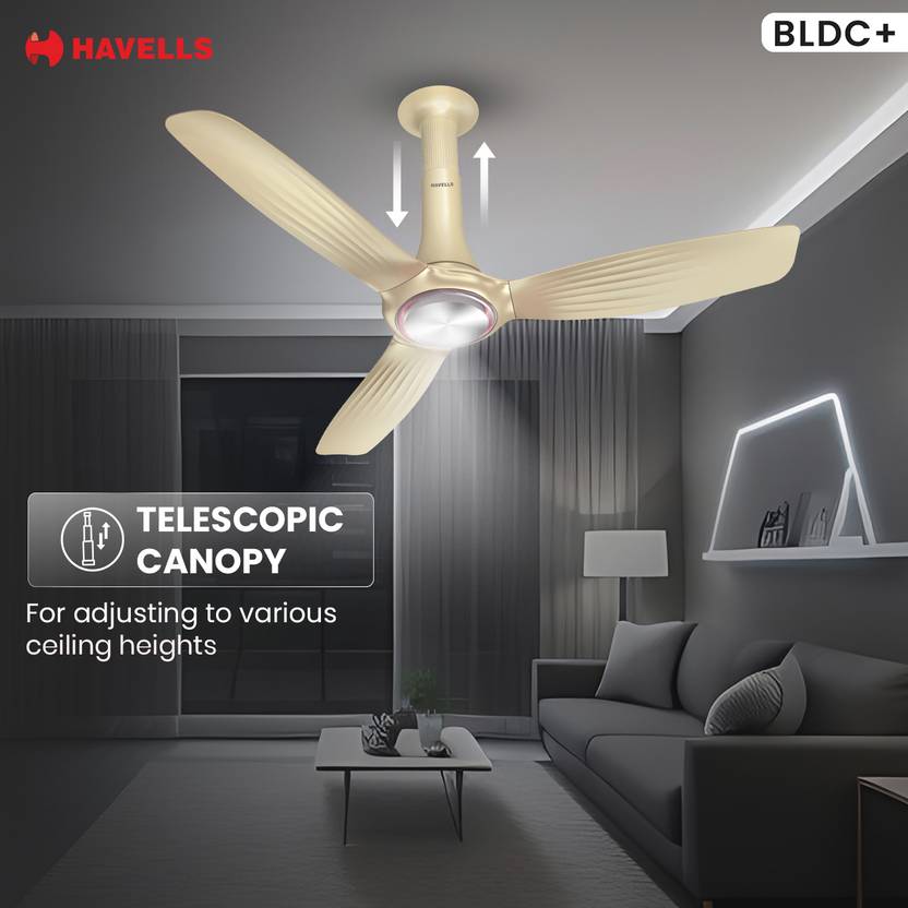 HAVELLS Inox UL BLDC 1200 mm Ceiling Fan-5
