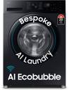 Samsung 12 kg Fully Automatic Front Load Washing Machine with In-built Heater Black, Grey (WW12DG5B24ABTL)