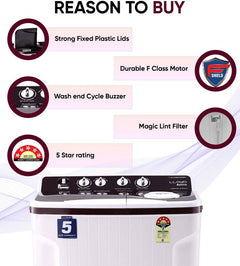Lloyd by Havells 7.5 kg (GLWS755AC,GLWMS75DDMAC)-3