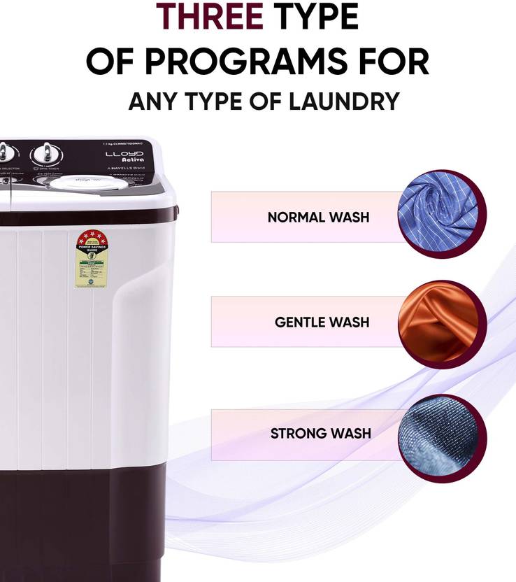 Lloyd by Havells 7.5 kg (GLWS755AC,GLWMS75DDMAC)-4