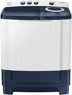 Samsung 8.5 kg 5 Star Hexa Storm Pulsator Semi Automatic Top Load Washing Machine White, Grey (WT85R4200LL/TL)-1