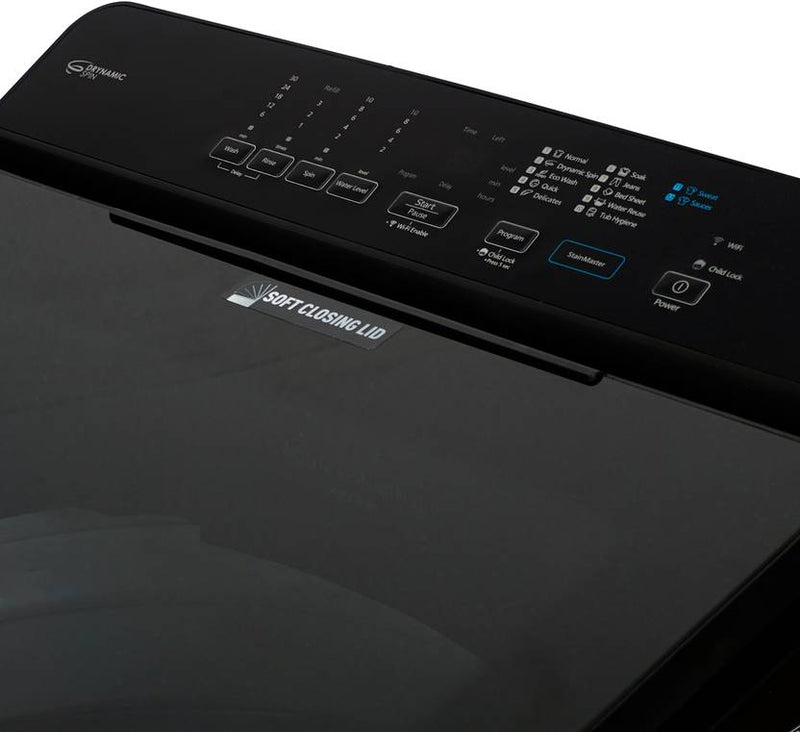 Panasonic 8 kg Fully Automatic Top Load Washing Machine Black (NA-F80X11PRB)-2
