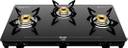 Preethi Luxe 3 Burner Glass Manual Gas Stove