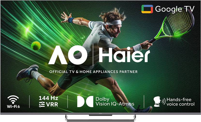 Haier 140 cm (55 inch) QLED Ultra HD (4K) Smart Google TV (H55S90EUX)-1