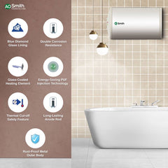 A. O. Smith AO Smith HAS-X1-025 25 L Storage Water Geyser-3