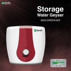 A. O. Smith AO Smith SGS-GREEN-025 25 L Storage Water Geyser-2