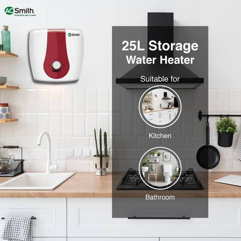 A. O. Smith AO Smith SGS-GREEN-025 25 L Storage Water Geyser-3