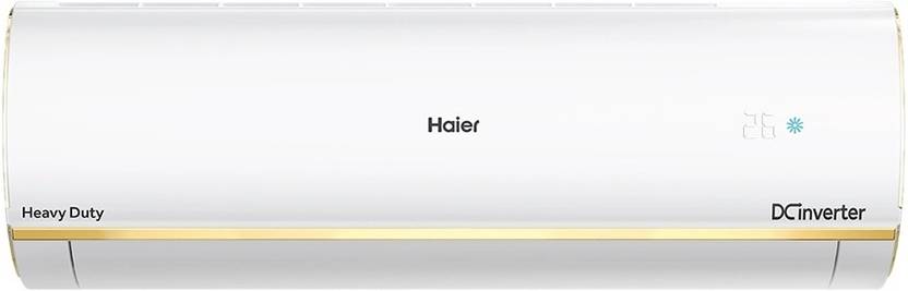 Haier 2024 Model 1 Ton 5 Star Split Dual Inverter AC (HSU14K-PYSG5BN-INV, White)