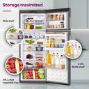 Godrej 308 L Frost Free Double Door 2 Star Refrigerator with Convertible 4-In-1 Refrigerator With 95%+ Food Surface Disinfection (Matt Black, RF EON 331B RCIT MT BK)