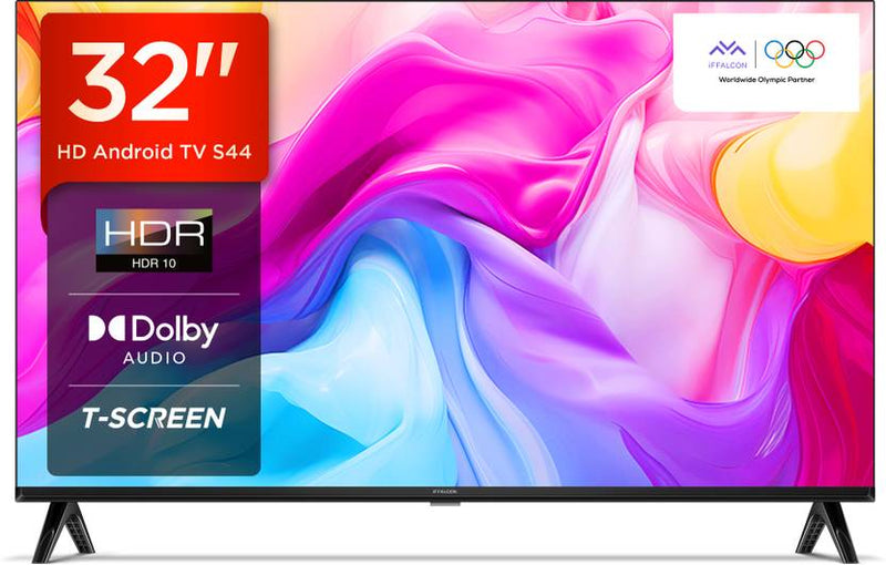 Iffalcon S44 79.97 cm (32 inch) HD Ready LED Smart Android TV with Metallic Bezel Less and Chromecast built-in (iFF32S44)-1