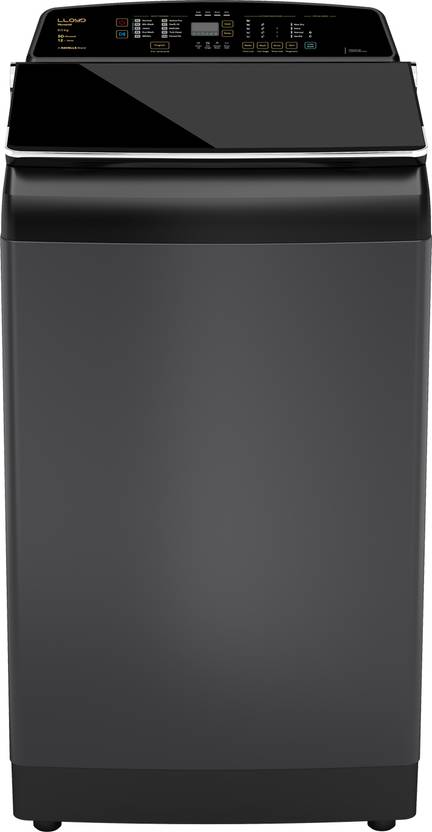Lloyd 8 kg Fully Automatic Top Load Washing Machine Black (GLWT805N52EB)-1