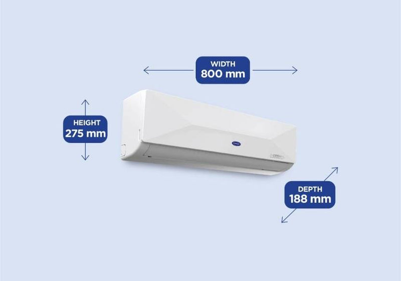 Carrier 2024 Model 1 Ton 3 Star Split Inverter AC (CAI12CE3R35F0, White)-3