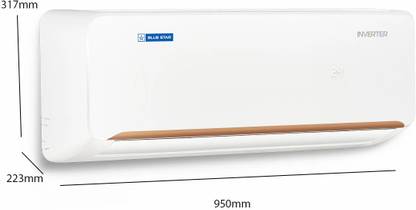 Blue Star 1.5 Ton 5 Star Split Inverter AC with Wi-fi Connect - White