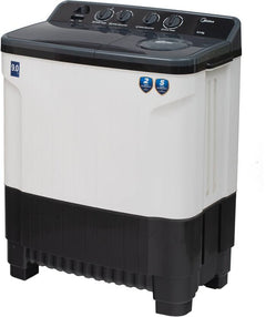 Midea 9 kg 5 Star Rat Away Feature, Air Jet Dry IPX4 Protection Semi Automatic Top Load Washing Machine Black, White (MWMSA090PPG(KW))-2