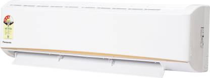 Panasonic 1.5 Ton 3 Star Split AC - White, Gold