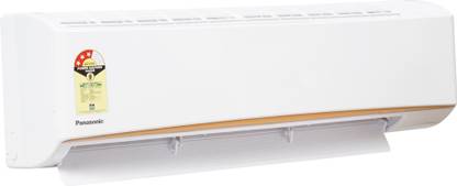Panasonic 1.5 Ton 3 Star Split AC - White, Gold