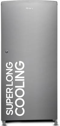 Haier 185 L Direct Cool Single Door 2 Star Refrigerator with DEFT TechnologyLarge Vegetable Box (Moon silver, HED-19TMS-N)