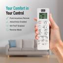 KUHL PLATIN D8 Stylish 65% Power Saving with 1 Year Warranty BLDC Motor with Remote 1500 mm Ceiling Fan (5 Star | Teakwood | Pack of 1)