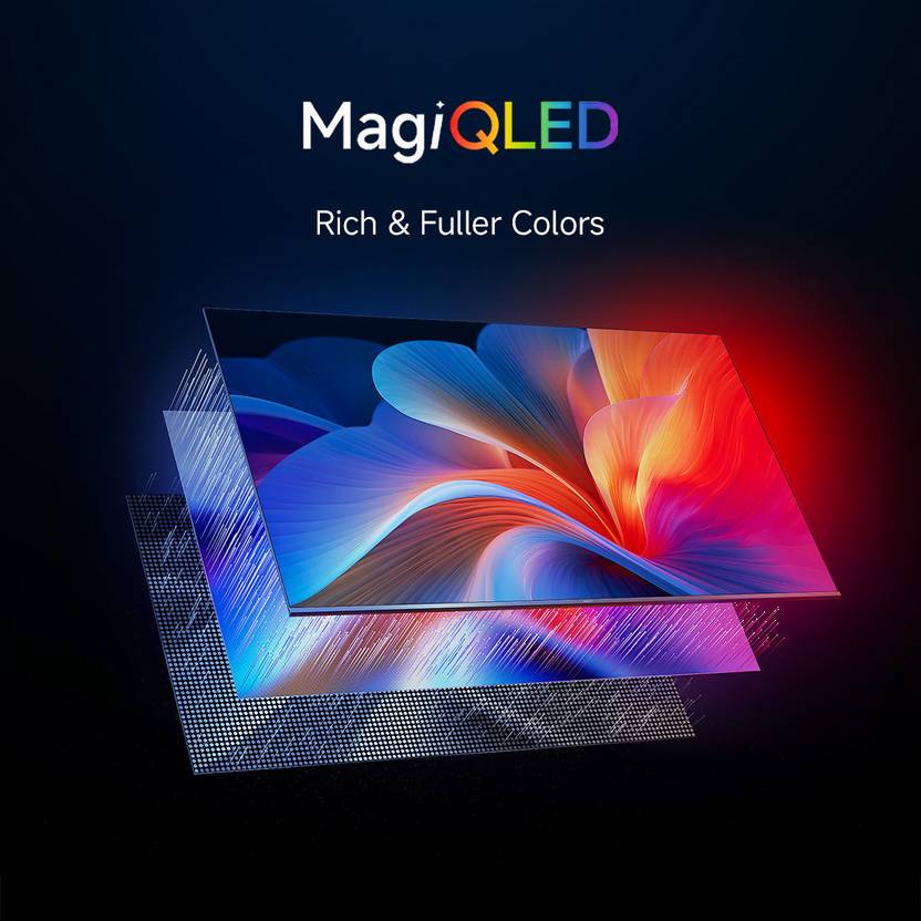 Xiaomi A Pro 80 cm (32 inch) QLED HD Ready Smart Google TV with 200+ Free Channels (L32MB-APIN)-3