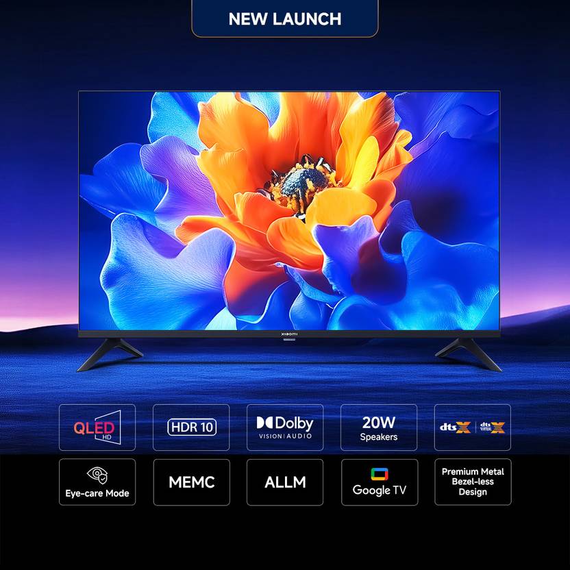 Xiaomi A Pro 80 cm (32 inch) QLED HD Ready Smart Google TV with 200+ Free Channels (L32MB-APIN)-2
