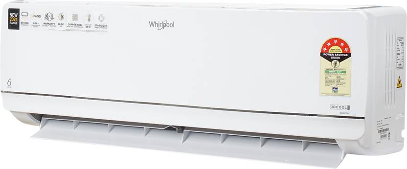 Whirlpool 2024 Model 1.5 Ton 5 Star Split Inverter AC (SAI8P54DEP0, White)-3