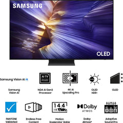 Samsung 209 cm (83 inch) OLED Ultra HD (4K) Smart Tizen TV (QA83S90FAEXXL)-2