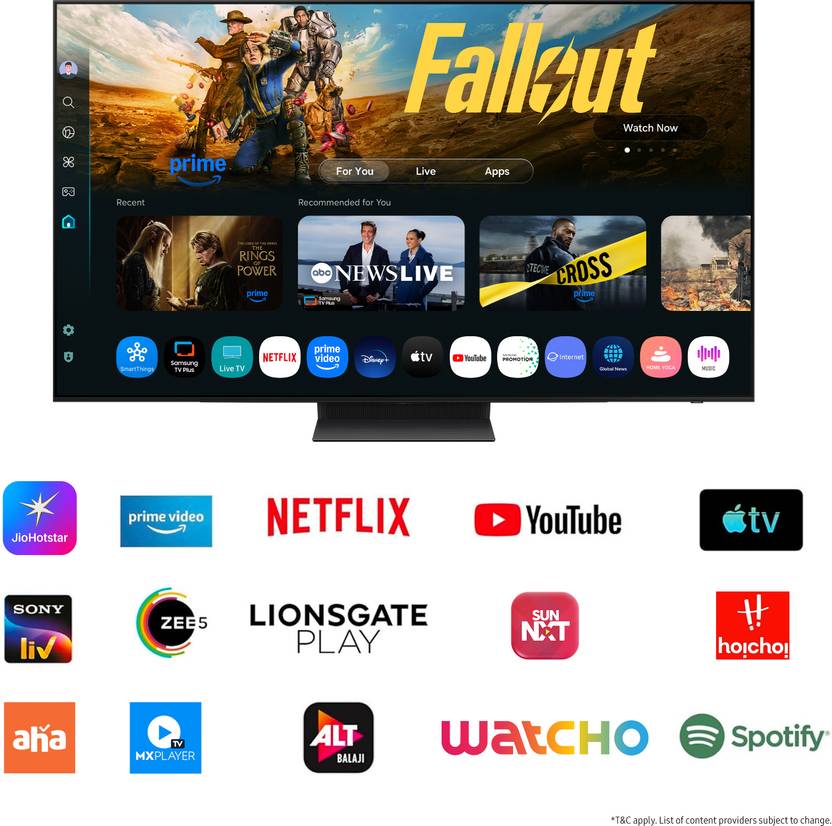 Samsung 209 cm (83 inch) OLED Ultra HD (4K) Smart Tizen TV (QA83S90FAEXXL)-3