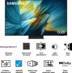 Samsung 138 cm (55 inch) OLED Ultra HD (4K) Smart Tizen TV (QA55S95FAULXL)-2