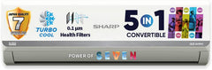 Sharp 2025 Model 1.5 Ton 3 Star Split Inverter AC (AH-SI19V3B-GC, White)-1