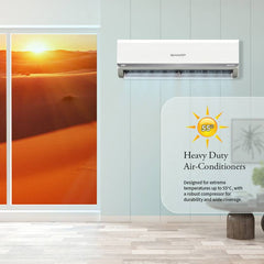 Sharp 2025 Model 1.5 Ton 3 Star Split Inverter AC (AH-SI19V3B-GC, White)-4