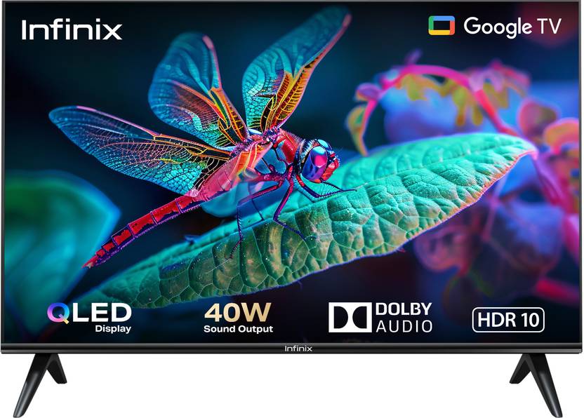 Infinix 109 cm (43 inch) QLED Full HD Smart Google TV (43GF1Q/43GF4Q)