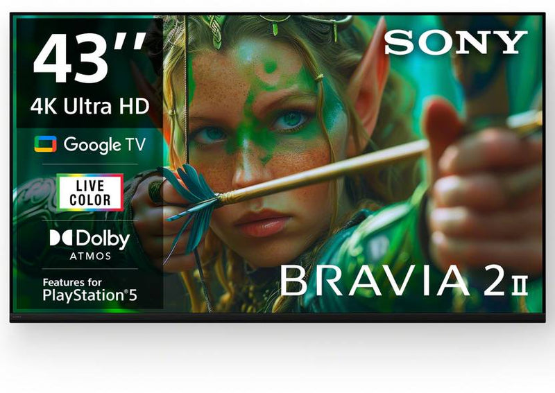 Sony BRAVIA 2 II 108 cm (43 inch) Ultra HD (4K) LED Smart Google TV (K-43S25M2)-5