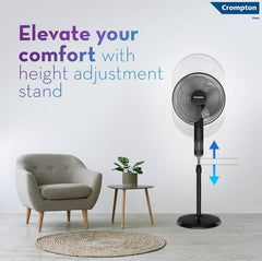 Crompton HISPEED Torpedo EX 400 mm Pedestal Fan-5